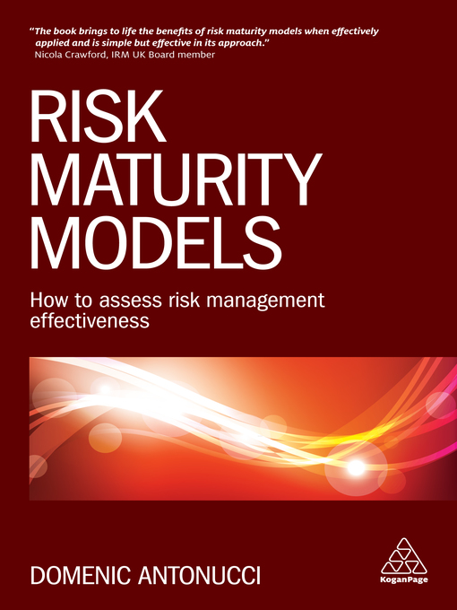 Title details for Risk Maturity Models by Domenic Antonucci - Available